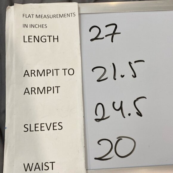 New York & Company Red Button Down Blouse Size Large - Picture 16 of 16